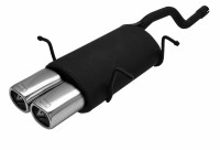 Ulter Sportauspuff passend für Suzuki Swift II HATCHBACK 1989-2005 mit 2 Endrohren rechteckig 80×65 Ulter Sportauspuff passend für Suzuki Swift II HATCHBACK 1989-2005 mit 2 Endrohren rechteckig 80×65