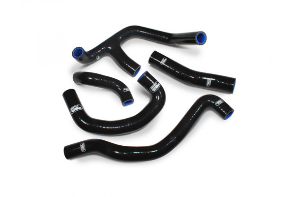 SAMCO SPORT Siliconschlauch Kit schwarz passend für Suzuki RGV250 1991-1996