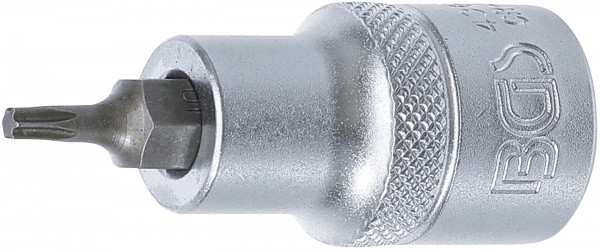 Bit-Einsatz | Antrieb Innenvierkant 12,5 mm (1/2") | T-Profil (für Torx) T15