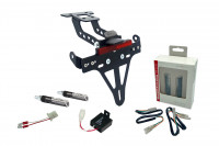 Kennzeichenhalter-Blinker-Kit IDEA passend für Kawasaki Ninja 400 / Z 400 (Hinten) Kennzeichenhalter-Blinker-Kit IDEA passend für Kawasaki Ninja 400 / Z 400 (Hinten)