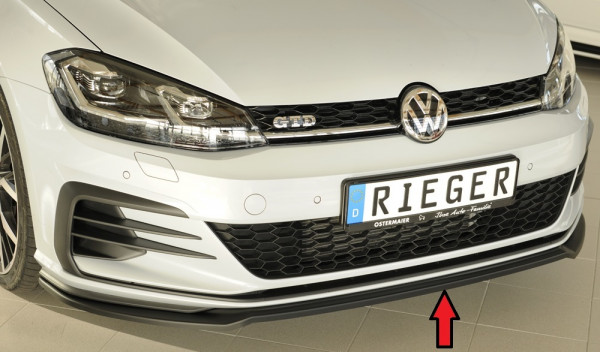 Rieger Spoilerschwert passend für VW Golf 7 GTI Facelift