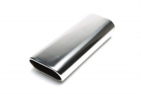 TA Technix Endrohr Edelstahl 70 x 140mm gebördelt / angeschrägt TA Technix Endrohr Edelstahl 70 x 140mm gebördelt / angeschrägt