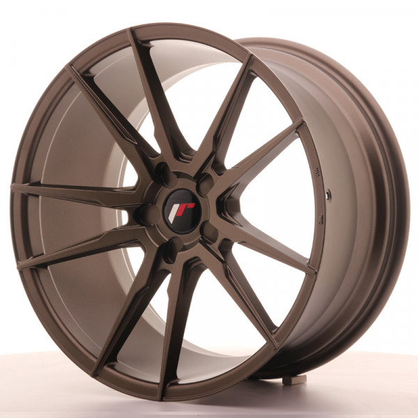 JR Wheels JR21 20x10 ET20-40 5H Blank Matt Bronze