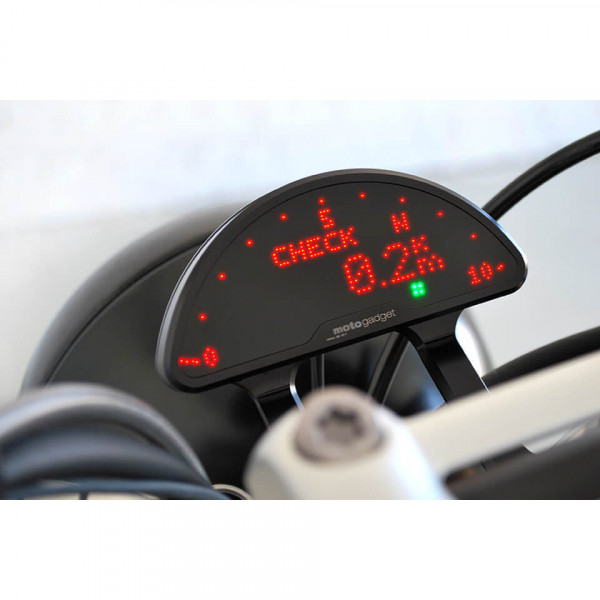 motogadget Tachometer, Motoscope pro BMW R9T Dashboard mit ABE