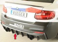 Rieger Heckeinsatz passend für BMW 2er F22 Coupé (LCI) mit M-Paket Rieger Heckeinsatz passend für BMW 2er F22 Coupé (LCI) mit M-Paket