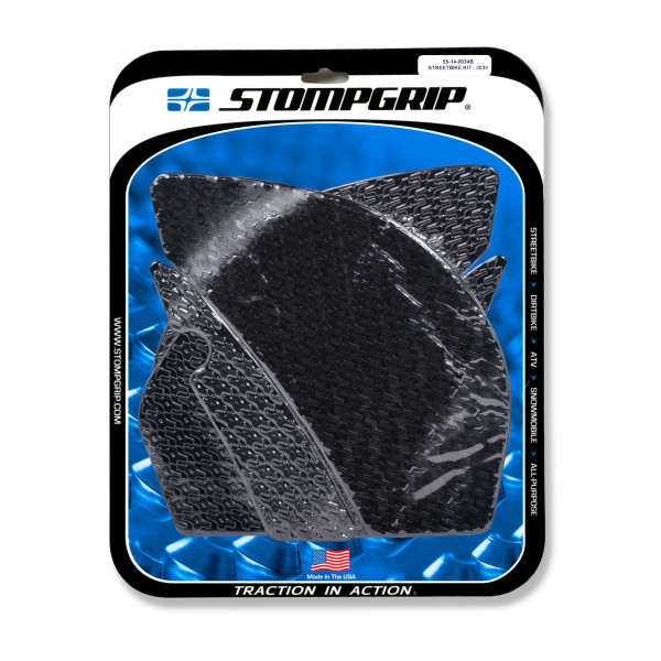 Stompgrip Traction Pad für Kawasaki Ninja ZX-10R 08-10 Icon Schwarz