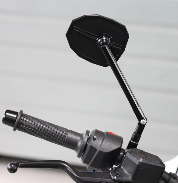 MG Biketec Spiegel Set passend für Benelli Café Racer 899 ab 2009