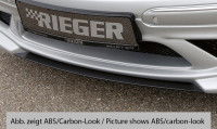 Rieger Spoilerschwert matt schwarz für Mercedes CLK (W209) Cabrio 00.02-06.04 (bis Facelift / bis Mo Ausführung: Schwarz matt