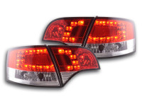 LED Rückleuchten Set passend für Audi A4 Avant Typ 8E 04-08 rot/klar LED Rückleuchten Set passend für Audi A4 Avant Typ 8E 04-08 rot/klar