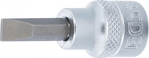 Bit-Einsatz | Antrieb Innenvierkant 10 mm (3/8") | Schlitz 7 mm