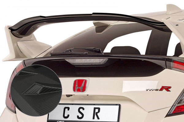 Heckflügel mit ABE für Honda Civic Type R FK8 HF682-M Carbon Look Matt