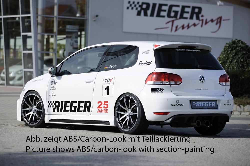 Rieger Seitenschweller Rechts Carbon Look F R Vw Golf Gtd T R