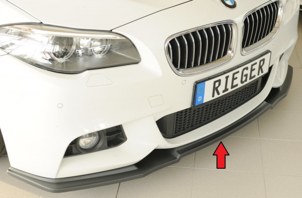 Rieger Spoilerschwert matt schwarz für BMW 5er F10 (5L) Lim. 07.13- (ab Facelift) LCI