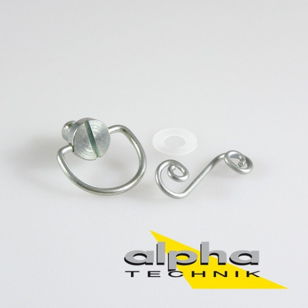 Verkleidungsschnellverschluss mit Drahtbügel 9mm