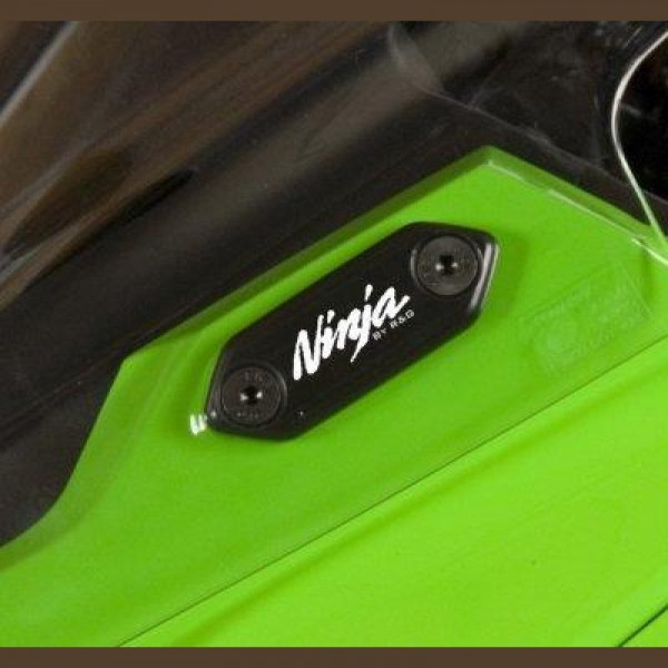 R&G Spiegelabdeckungen passend für Kawasaki Ninja 250 / 300 / 400 / ZX-25R / ZX-4RR