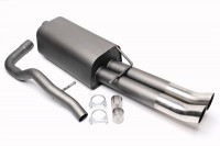 TA Technix Sportendschalldämpfer 2x76mm DTM passend für VW Bora 1J TA Technix Sportendschalldämpfer 2x76mm DTM passend für VW Bora 1J