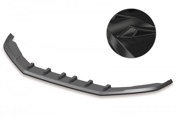 Cup-Spoilerlippe passend für VW Scirocco III R-Line mit ABE