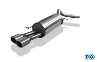 FOX WRC Endschalldämpfer 63,5mm passend für VW Polo 6R FOX WRC Endschalldämpfer 63,5mm passend für VW Polo 6R