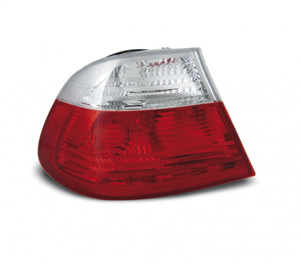 Rücklichter rot weiß passend für BMW E46 04.99-03.03 Coupé