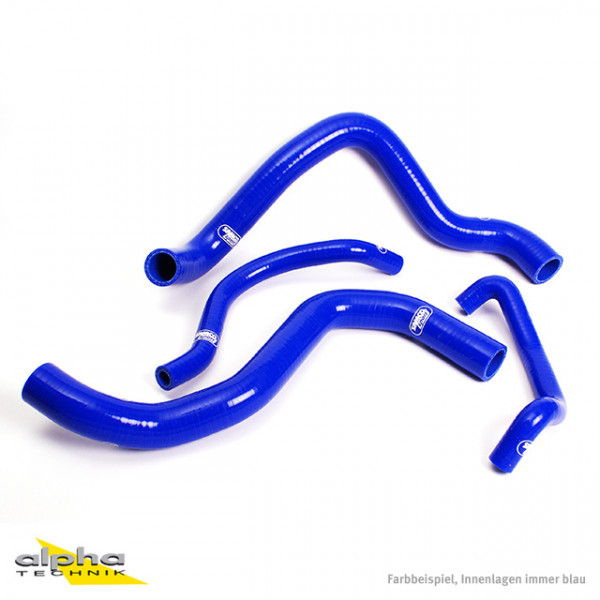 SAMCO SPORT Siliconschlauch Kit blau für Suzuki GSXR750 Modelljahr 2004