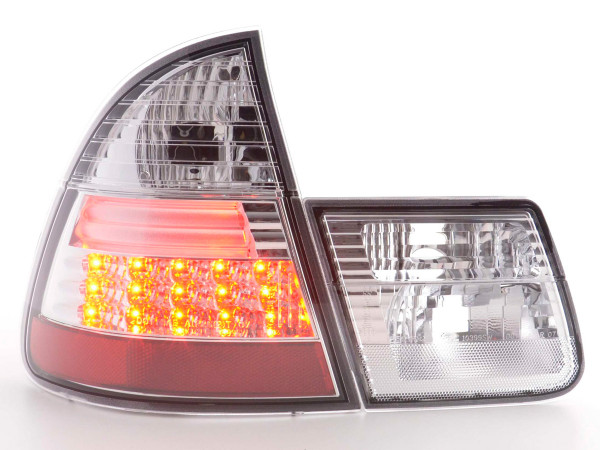 LED Rückleuchten Set BMW 3er Touring Typ E46 98-05 chrom