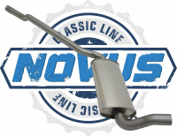 Novus Classic Line Edelstahl Vorschalldämpfer passend für Audi 80, 90 2.0/2.2/2.3 Novus Classic Line Edelstahl Vorschalldämpfer passend für Audi 80, 90 2.0/2.2/2.3