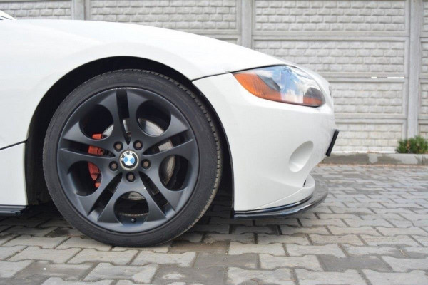 Front Ansatz Für V.2 BMW Z4 E85 Vor Facelift Schwarz Hochglanz