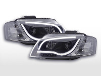 Scheinwerfer Set Daylight LED TFL-Optik passend für Audi A3 8P/8PA 03-08 schwarz Scheinwerfer Set Daylight LED TFL-Optik passend für Audi A3 8P/8PA 03-08 schwarz