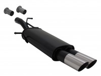 Novus Sportauspuff passend für Peugeot 307 / Citroen C4 2x76mm MS-Design Novus Sportauspuff passend für Peugeot 307 / Citroen C4 2x76mm MS-Design