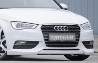 Rieger Spoilerlippe für Audi A3 (8V) 5-tür. (Sportback 8VA) 07.12-08.16 (bis Facelift)
