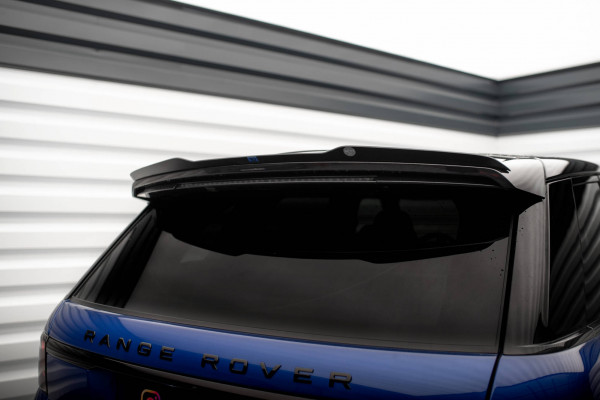 Spoiler CAP Für Land Rover Range Rover Sport SVR Mk2 Schwarz Hochglanz