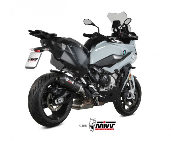 MIVV Oval Carbon Endschalldämpfer passend für BMW S 1000 XR 20-25