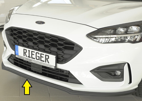 Rieger Spoilerschwert matt schwarz für Ford Focus 4 ST (DEH) 5-tür. (Turnier) 04.22- (ab Facelift)
