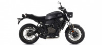 Arrow Rebel Endschalldämpfer Edelstahl Schwarz passend für Yamaha XSR 700 21- Arrow Rebel Endschalldämpfer Edelstahl Schwarz passend für Yamaha XSR 700 21-