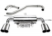 TA Technix Duplex Edelstahl Rennsportanlage 2x76mm links/rechts passend für Audi A3 8P / VW Golf V / TA Technix Duplex Edelstahl Rennsportanlage 2x76mm links/rechts passend für Audi A3 8P / VW Golf V /