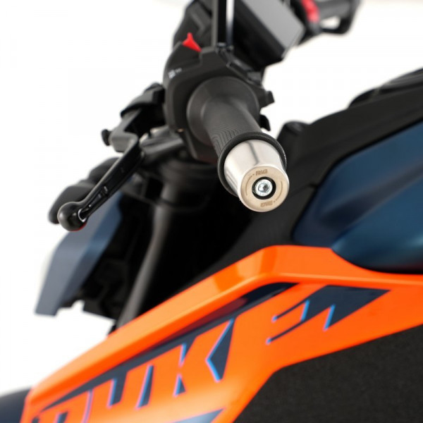 R&G Lenker Protektoren "Edelstahl" KTM RC 125 / 390 2022- / KTM Duke 125 / 390 2024-