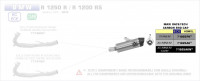Arrow Maxi Race-Tech Endschalldämpfer passend für BMW R 1250 R/RS 19-20 Arrow Maxi Race-Tech Endschalldämpfer passend für BMW R 1250 R/RS 19-20