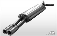 FOX Endschalldämpfer 2x76 Typ 13 passend für VW Golf IV Variant FOX Endschalldämpfer 2x76 Typ 13 passend für VW Golf IV Variant