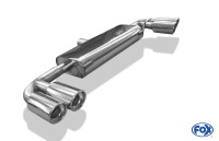 FOX Endschalldämpfer passend für Audi TT 8J 1.8l/2.0l TFSI FOX Endschalldämpfer passend für Audi TT 8J 1.8l/2.0l TFSI