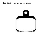 EBC Bremsbeläge FA266 passend für diverse Modelle EBC Bremsbeläge FA266 passend für diverse Modelle