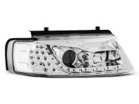 Scheinwerfer Tageslicht chrom passend für VW Passat B5 11.96-08.00 Scheinwerfer Tageslicht chrom passend für VW Passat B5 11.96-08.00
