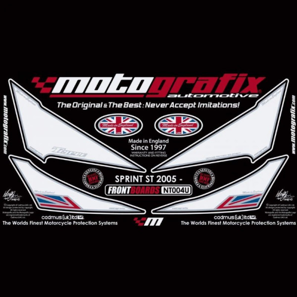 Motografix Steinschlagschutz vorn Triumph Sprint ST 2005-2009 NT004U