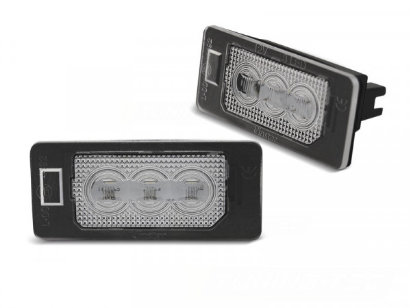 Kennzeichen LED-Leuchten 3xled passend für VW Golf Vi Variante / Jetta Vi / Passat B6, b7 Variante /