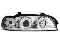 Scheinwerfer Angel Eyes chrom passend für BMW E39 09.95-05.03 Scheinwerfer Angel Eyes chrom passend für BMW E39 09.95-05.03