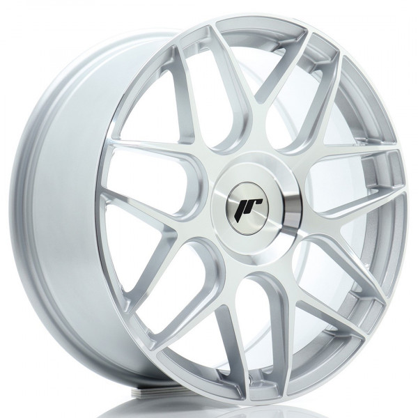 JR Wheels JR18 18x7,5 ET20-40 Blank Silver Machined