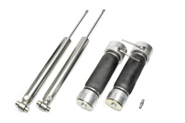 TA Technix härteverstellbarer Luftdämpfersatz passend für Hinterachse Audi, Seat, Skoda, VW