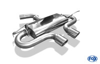 FOX Endschalldämpfer passend für VW Golf V GTI / GTD + VW Golf VI GTI R32-Design mittig 2x90 Typ 16 FOX Endschalldämpfer passend für VW Golf V GTI / GTD + VW Golf VI GTI R32-Design mittig 2x90 Typ 16