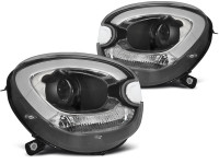 Scheinwerfer Röhrenlicht schwarz passend für BMW Mini R60 R61 Countryman (2010–2014) Scheinwerfer Röhrenlicht schwarz passend für BMW Mini R60 R61 Countryman (2010–2014)