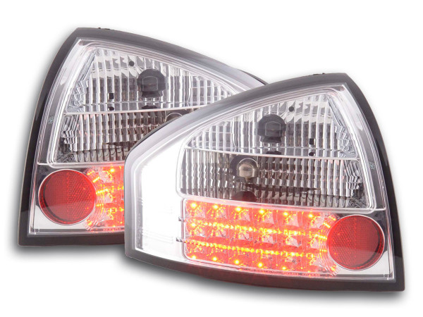 LED Rückleuchten Set Audi A6 Limousine Typ 4B 97-03 chrom