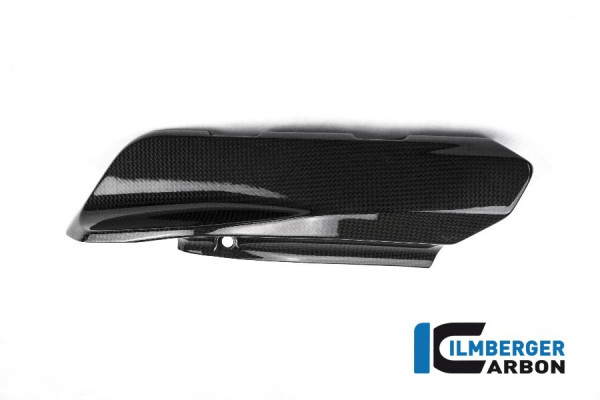 Ilmberger Carbon Abdeckung unterm Rahmen links glanz